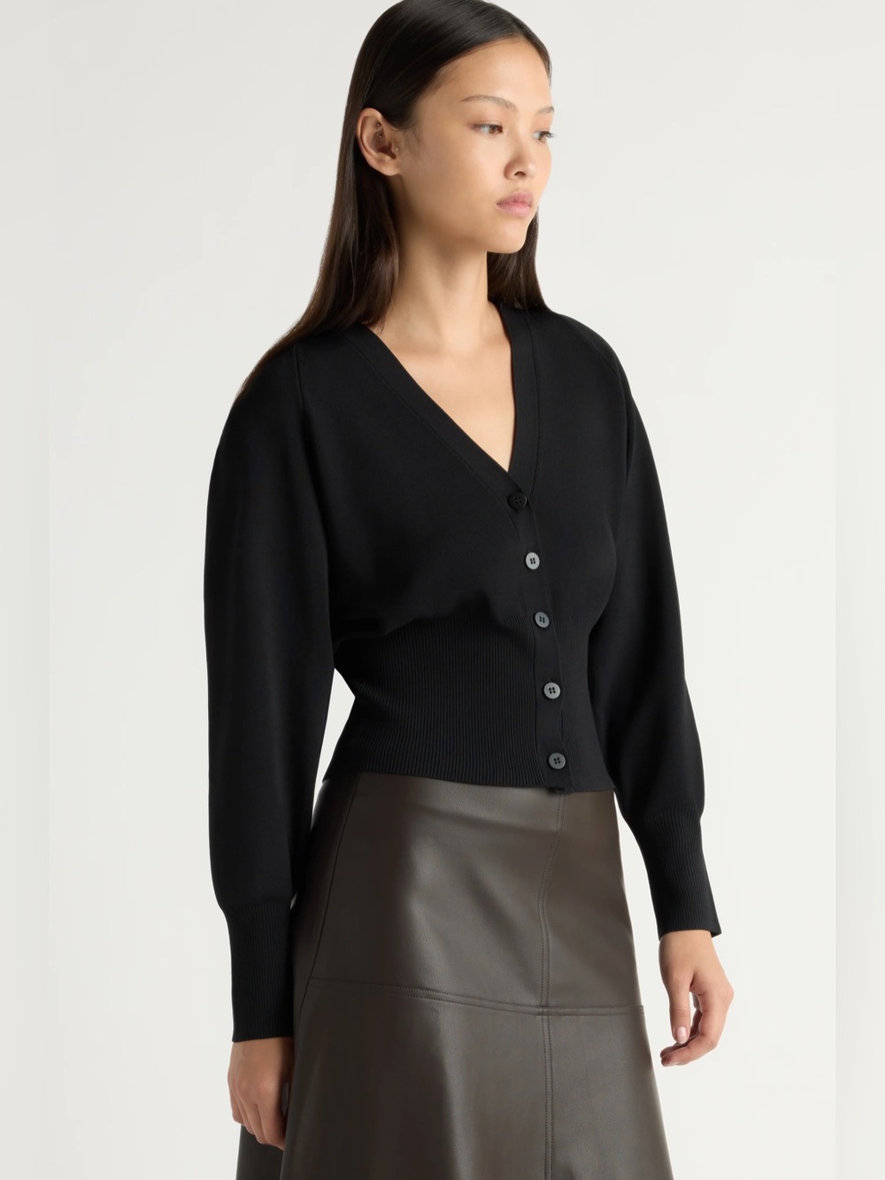 Modern Citizen Bianca Carson Button-Front Cardigan in Size Small NWOT